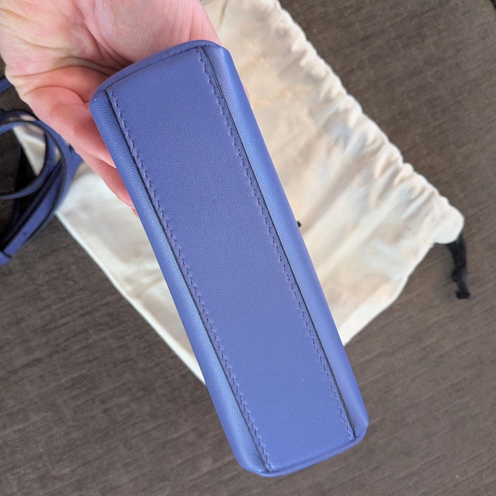 Fendi Micro Peekaboo Turnlock Purple Two-Way Crossbody Bag - Picture 10 of 16